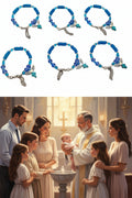 Baptism Blessing Bracelet Bundle – Handmade Kids Keepsake