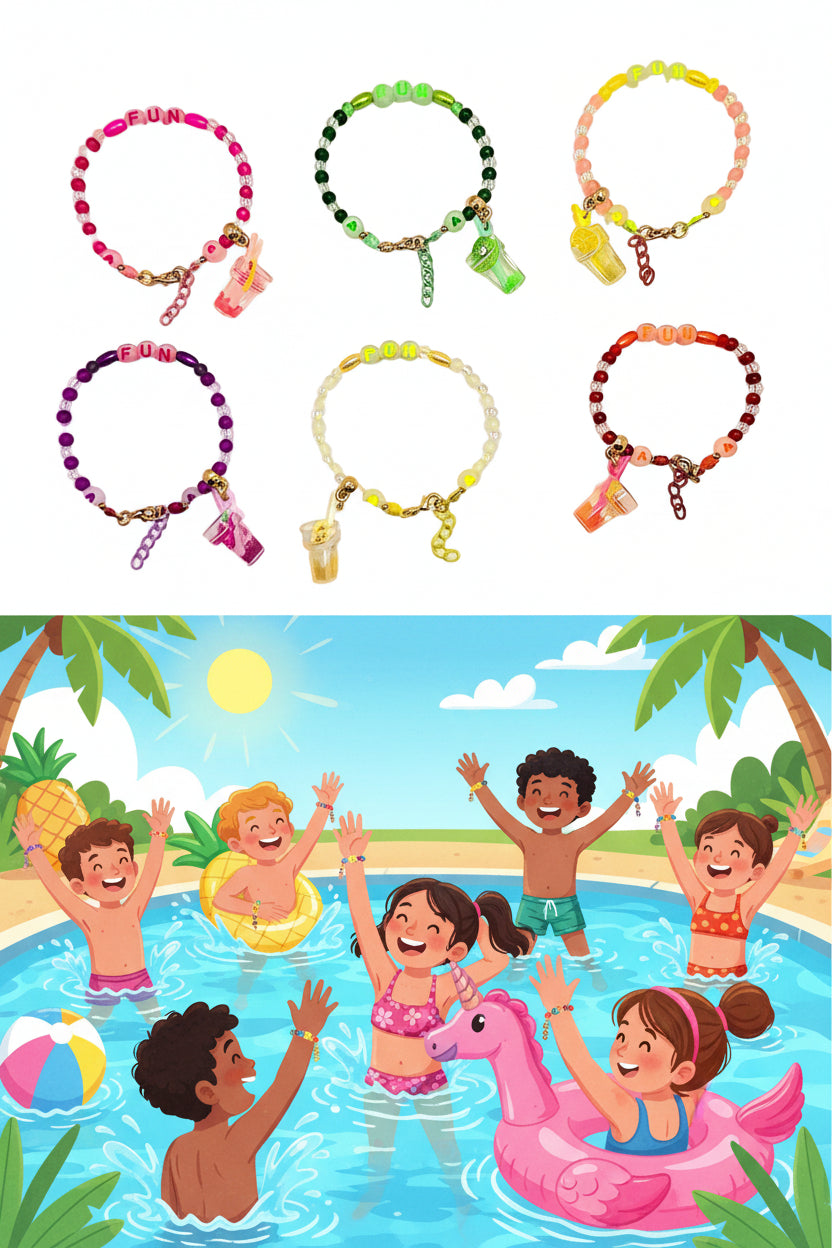 Pool Party Kids Bracelet Bundle