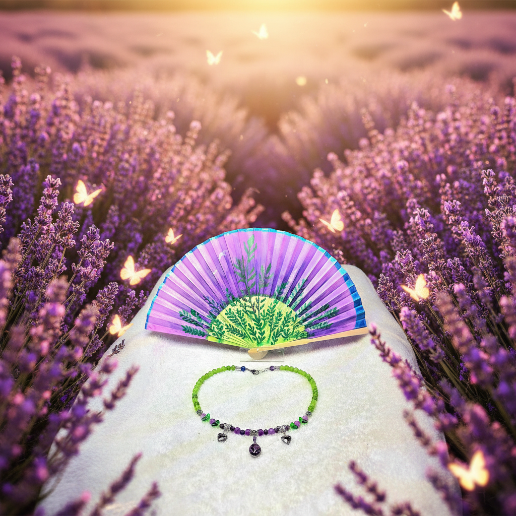 Fields of Purple — Lavender Field Scene