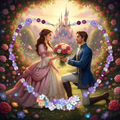 Forever Flowers - Prince and Princess