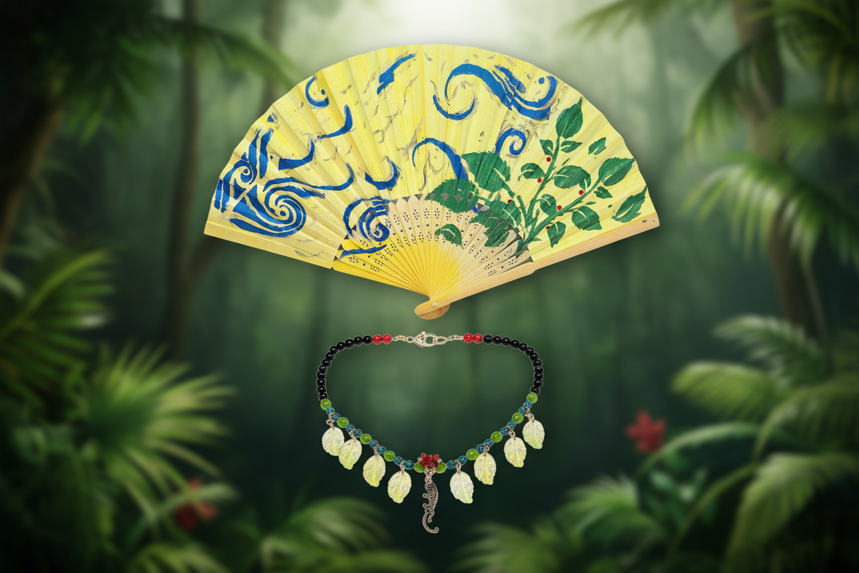 Into the Jungle - Bright Necklace