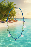 Island Dream Necklace - Crystal Butterfly Pendant