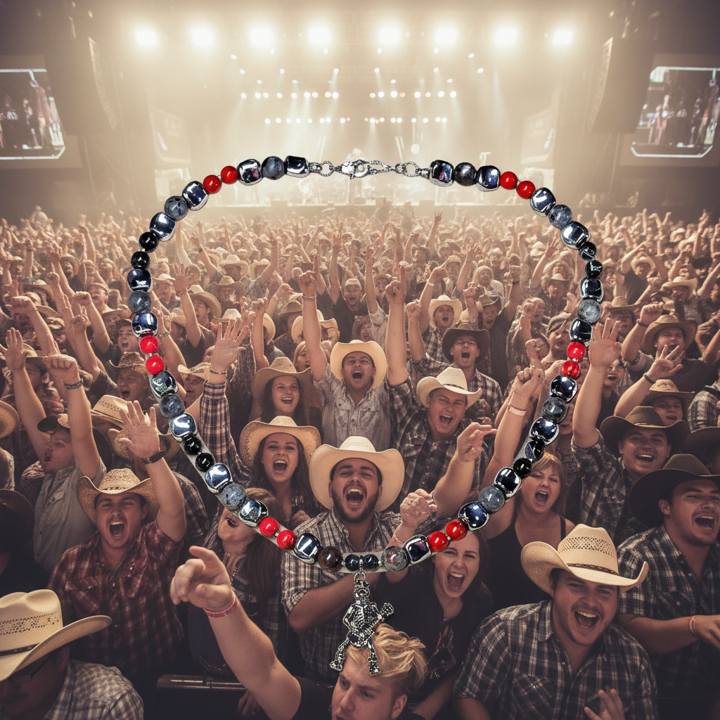 Rock and Rolling Bones - Lighter Concert Crowd